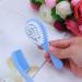 FOMIYES Newborn Hair Brush and Comb Set for Cradle Cap - Blue - Safety Care Kit for Infant Hair - Cosmetology Essentials - Buy Online on GoSupps.com