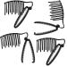 Kalsfisuia 4 Pieces French Style Hairpin Quick Braided Hairpin Insert Hair Clip Vintage Twist Styling Tools Hair Accessories
