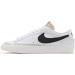 Nike Men's Blazer Low '77 Vintage Shoes 10 - White/Black/Sail - Buy Online on GoSupps.com
