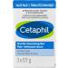 Cetaphil Gentle Cleansing Bar (3-Pack) 127g - Hydrating Foaming Face and Body Wash - For Sensitive Skin - Soap Free Hypoallergenic - Dermatologist Recommend 127 g (Pack of 3)