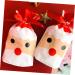 Zerodeko 150 Pcs Christmas Food Bag Santa Bag Christmas Candy Bag Christmas Bag Biscuit Plastic - Buy Online on GoSupps.com