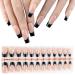 AJTUTUS/Box French Tip False s Press On False s Full Cover Stick On Ballerinas Artificial s