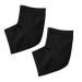 Verdant Touch Pain Relief Socks Gel Heel Foot Care Socks Moisturizing Heel Protective Sleeves Half Pain Relief Socks Black