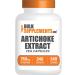 BulkSupplements.com Artichoke Extract Capsules - Artichoke Extract for Liver Support Herbal Supplement - Vegan & Gluten Free 1 Capsule per Serving (750mg) 240 Veg Capsules (Pack of 1)