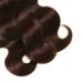 Dark Brown Brazilian Body Wave Human Hair Bundles - 16 18 20 Inch #2 Color - 100% Virgin Hair Extensions - Buy Online on GoSupps.com