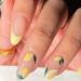 Medium Lemon Press-On Nails with Fruit Designs - Yellow False Nails for Women and Girls - Buy Online on GoSupps.com
