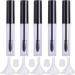 Ipetboom 5pi ces Lot De Tubes Vides Pour Mascara Cr me Cils Avec Entonnoirs Couvercle Noir Corps Transparent - Buy Online on GoSupps.com