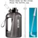 Delove Universal Long Straws for Gallon Water Bottles - Set of 4 Replacement Straws - Fits Half Gallon, 32oz, 64oz, 128oz Bottles - Buy Online on GoSupps.com