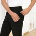 LRD Men's Stretch Golf Pants - Lightweight Performance Slim Fit Golf Pant 32W x 32L Black - Buy Online on GoSupps.com