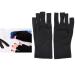 Sonew Anti UV Nail Gloves - UV Protective Gloves for LED Nail Art & Manicure Outdoor Use (Black) - Buy Online on GoSupps.com