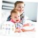 Ifundom 30 Pcs Self-Calming Bite Ring Toys for Babies - Safe & Fun ABS Baby Rattles for Soothing and Playtime - Buy Online on GoSupps.com