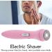 Premium Stainless Steel Electric Razor for Men & Women - Powerful & Portable Shaver for Travel & Home | Ideal Gift for Husband Dad Boyfriend (Roseate - Buy Online on GoSupps.com
