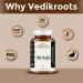 VEDIKROOTS Shilajit Capsules for Men & Women | Pure & Natural Himalayan Shilajit | 60 Capsules - Buy Online on GoSupps.com