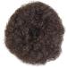 Short Synthetic Afro Puff Drawstring Ponytail Extension - Medium 4# Kinky Curly Ponytail for Natural Hair - Buy Online on GoSupps.com