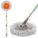 New Intellect Mop 360 Rotatable Adjustable Cleaning Mop Extendable Wall Cleaning Mop with Long Handle Spin Mop Floor Wall Door Window Ceiling Bathroom Cleaning (1PCS*Grey)