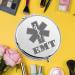 EMT Pocket Mirror - Compact Makeup Mirror for Emergency Medical Technicians, Nurses, Paramedics - Ideal Gift - Buy Online on GoSupps.com