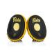 Fairtex FMV15 Cuved Muay Thai Boxing Focus Punch Mitts (Pair) Black/Gold