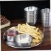Zerodeko 10 Pcs Steak Sauce Cups Stainless Steel Sauce Cups Small Soy Sauce Containers Stainless Steel Fry Cup Ketchup Cups Home Supplies Condiment Cups Seasoning Delicatessen Dipping Dish 6X4CMx5pcs Silverx5pcs - Buy Online on GoSupps.com
