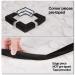 Baby Proofing Edge and Corner Guards  Safety Furniture Bumper with 3M Double-Sided Tape  16.40ft Edge + 4 Pre-Taped Corners Baby Corner Protector for Fireplace  Table  Stair  Cabinet (Black) - Buy Online on GoSupps.com
