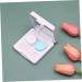 Premium Healeved Contact Lens Container - Travel Case Cleaner & Holder for Square White Lenses - Buy Online on GoSupps.com
