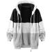 Hanxiulin Oversized Warm Plush Jacket - Women's Fleece Winter Coat with Stand-Up Collar | Elegant Long-Sleeved Outdoor Outerwear - Buy Online on GoSupps.com