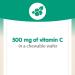 Natural Factors Tropical Vitamin C Chewables - 500mg, 180 Fruit-Flavor Wafers - Buy Online on GoSupps.com