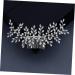 Angoily Bride Hair Clip Vine Side Comb Leaf Crystal Hair Jewelry Crystal Clip Comb Bridal Hair Clip Crystal Headpiece Bridal Hairpin Comb Tiara Bridal Hair Accessory Wedding Hair up - Buy Online on GoSupps.com