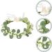 IWOWHERO Floral Headband Bride Flower Green Floral Headpiece Flower Headwear Guirnaldas Para Vintage Newspaper Wallpaper Wedding Flower Crown Wedding Garland Tiara Travel Iron Flowers Hair - Buy Online on GoSupps.com