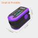 Fingertip Pulse Oximeter - Portable Blood Oxygen Monitor for Heart Rate & SpO2 - O2 Monitor Finger (Purple) - Fast International Shipping - Buy Online on GoSupps.com