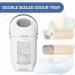 BOOMJOY Diaper Pail for Baby | Odor-Proof Cost-Effective Uses Normal Bags | White Baby Diaper Disposal - Buy Online on GoSupps.com
