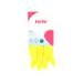 Sorbo Small Household Gloves Latex Washing Up Gloves Soft Lining Extra Long Cuff Long Lasting Quality Household Gloves Small - 1 Pair