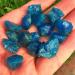 Natural Raw Blue Apatite Rough Stones Crystal Gravel Minerals and Stones Rough Gemstone Specimen Lucky Crystal Stone Crystal Reiki - Buy Online on GoSupps.com