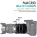 Movo Photo AF Macro Extension Tube Set for Nikon DSLR Camera - 12mm, 20mm, 36mm Metal Mount Tubes - Buy Online on GoSupps.com