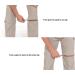Little Donkey Andy Women's Stretch Convertible Hiking Pants - Khaki, Small - Buy Online on GoSupps.com