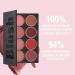 Blush Makeup Palette - 8 Shade Face Blush Palette Long-Lasting Blush Powder Palette for Light Skin Dark Skin - Bright Cream Blush for All Women Girls Complexion Z/c - Buy Online on GoSupps.com