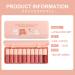 10 Colors Korean Lip Tint Stain Set - Long Lasting Plumping Lip Gloss & Multi-use Cheek Tint - Vivid Color #03 - International Shipping Available - Buy Online on GoSupps.com