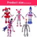 5PCS Night Bear Mini Figures Night Bear Cake Toppers Cake Decoration Mini Freddy's Figures Set for Boys Girls Birthday Party Babay Showers Celebration Supplies - Buy Online on GoSupps.com