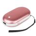 SkyGenius Rechargeable Hand Warmer, 5200mA Reusable Electric Pocket USB Hand Warmers/Power Bank, for Raynauds, Outdoors, Winter Rose