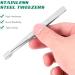 Healifty 2pcs Stamp Tweezers for Philately Collection | Premium Silver Tools for Stamp Collectors | International Shipping Available - Buy Online on GoSupps.com