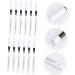 Angoily 12pcs Eyeliner Pencil Highlighter Eyeshadow Makeup Tools Lying Silkworm Pen Liquid Eyeliner Brush - Buy Online on GoSupps.com