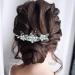 Bride Wedding Silver Crystal Hair Pins - 3 Pack Bridal Headpieces for Women and Girls - A-Silver - Buy Online on GoSupps.com