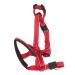 Dog handlebars dog handlebar halter with seat belt pet halter prevents pets from pulling outdoors when walking out (red) XL red