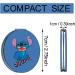 Ohana Gift - Stitch Makeup Mirror for Women | Travel Compact Mirror | Friendship Gift | Movie Lover Gift (Blue) - Buy Online on GoSupps.com