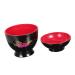 1 pc Home Food Rice Salad Ceramic Practical Household Restaurant Plastic Ramen Thread 9.6X9.4CM Black