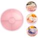 LABRIMP Candy Decor Box Dried Fruit Snack Box Food Serving Tray Plastic Candy Divided Serving Tray Pastry Stand Camping - Buy Online on GoSupps.com