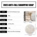  HADAVAKA 2in1 Rice Shampoo Bar Rice Shampoo Bars For Hair Growth Hair Loss Oil Control Shampoo Soap For Hair Growth Rice Water Shampoo And Conditioner For Hair Growth For Hair Growth (1) - Buy Online on GoSupps.com