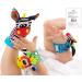 4PC Baby Rattling Toys Set - Plush Wrist & Socks Rattles for Newborn Development | Ideal Gift for 0-12 Months Boys & Girls - Buy Online on GoSupps.com