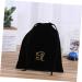 Healeved 3pcs Hair Dryer Storage Bag Black Bag Drawstring Bags Hair Dryer Supplies Shoe Cloth Bag - Buy Online on GoSupps.com