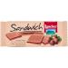 Loacker Sandwich Hazelnut Hazelnut Pack of 3 flavored waffles with hazelnut cream 75 g