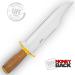 Perkin 38cm Hunting Knife Bowie with Leather Sheath - Premium Quality Survival Knife for Outdoor Adventures | International Shipping Available - Buy Online on GoSupps.com
